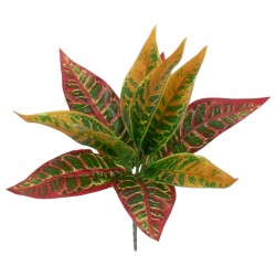 RED AGLAONEMA 78275 Τεχνητό Φυτό Αγλαόνημα Κοκκ. - Μπουκέτο Διακοσμητικών Φυτών