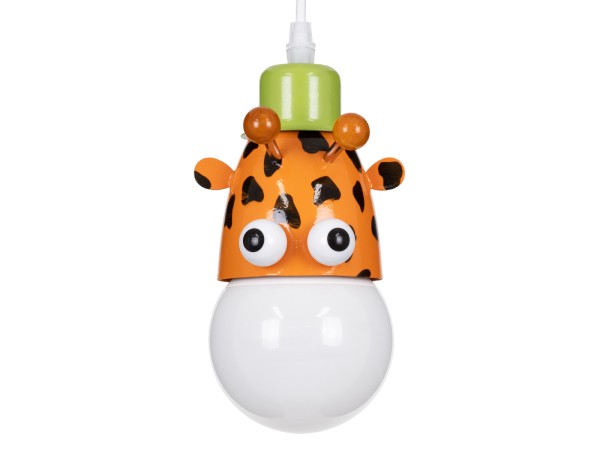GLOBOSTAR® GIRAFFE 00638 Παιδικό Κρεμαστό Φωτιστικό Οροφής με Ντουί 1 x E27 AC 220-240V IP20 - Πολύχρωμο - Μ12 x Π10.5 x Υ13.5cm GLOBOSTAR® GIRAFFE 00638 Παιδικό Κρεμαστό Φωτιστικό Οροφής με Ντουί 1 x E27 AC 220-240V IP20 - Πολύχρωμο - Μ12 x Π10.5 x Υ13.5cm