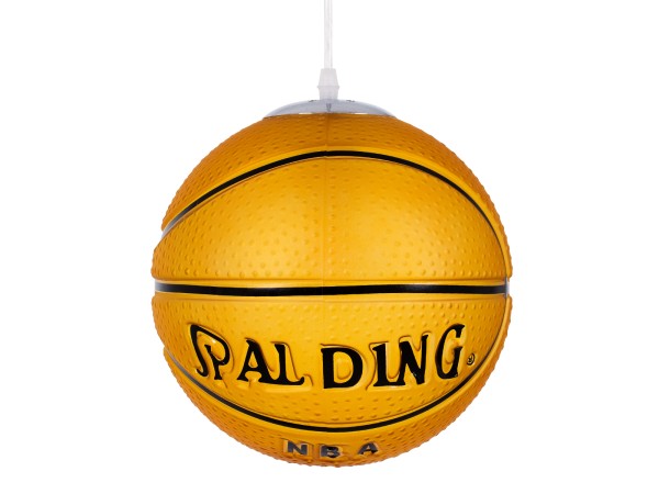 GLOBOSTAR® SPALDING NBA 00649 Παιδικό Κρεμαστό Φωτιστικό Οροφής με Ντουί 1 x E27 AC 220-240V IP20 - Πορτοκαλί & Μαύρο - Μ25 x Π25 x Υ25cm GLOBOSTAR® SPALDING NBA 00649 Παιδικό Κρεμαστό Φωτιστικό Οροφής με Ντουί 1 x E27 AC 220-240V IP20 - Πορτοκαλί & Μαύρο - Μ25 x Π25 x Υ25cm