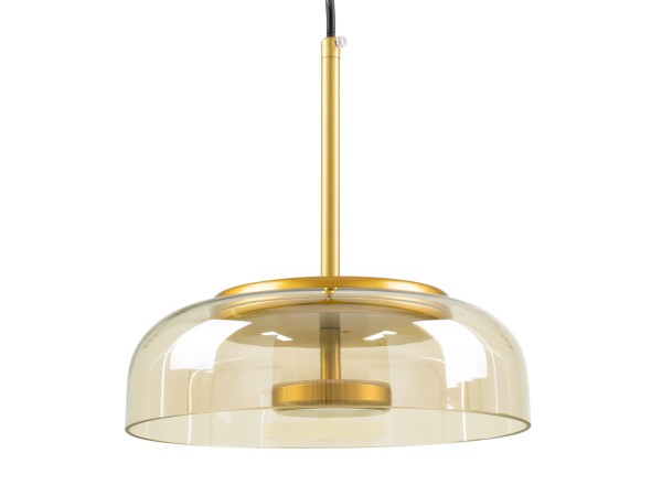 GLOBOSTAR® CHARLOTTE 00744 Μοντέρνο Κρεμαστό Φωτιστικό Οροφής LED 5W 500lm 180° AC 220-240V IP20 Θερμό Λευκό 2700K - Lumileds SMD Chip - Μελί & Χρυσό - Μ23 x Π23 x Υ23cm - 2 Χρόνια Εγγύηση GLOBOSTAR® CHARLOTTE 00744 Μοντέρνο Κρεμαστό Φωτιστικό Οροφής LED 5W 500lm 180° AC 220-240V IP20 Θερμό Λευκό 2700K - Lumileds SMD Chip - Μελί & Χρυσό - Μ23 x Π23 x Υ23cm - 2 Χρόνια Εγγύηση