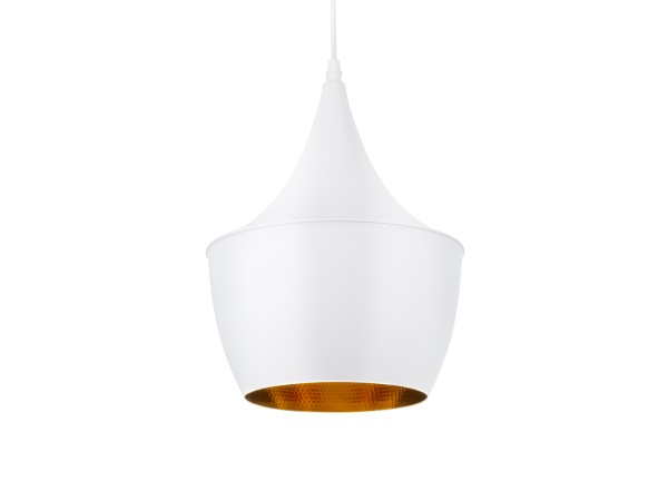 GLOBOSTAR® SHANGHAI 01026-A Μοντέρνο Κρεμαστό Φωτιστικό Οροφής με Ντουί 1 x E27 AC 220-240V IP20 - Λευκό & Χρυσό - Μ24 x Π24 x Υ30cm GLOBOSTAR® SHANGHAI 01026-A Μοντέρνο Κρεμαστό Φωτιστικό Οροφής με Ντουί 1 x E27 AC 220-240V IP20 - Λευκό & Χρυσό - Μ24 x Π24 x Υ30cm