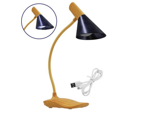 GloboStar® DRAPER 01437 Επιτραπέζιο Φωτιστικό Πορτατίφ LED 6W 500lm 360° DC 5V IP20 Φυσικό Λευκό 4500K Dimmable Μπεζ Ξύλο με Μαύρο Μέταλλο - Μ10 x Π14 x Υ33cm - 2 Xρόνια Εγγύηση GloboStar® DRAPER 01437 Επιτραπέζιο Φωτιστικό Πορτατίφ LED 6W 500lm 360° DC 5V IP20 Φυσικό Λευκό 4500K Dimmable Μπεζ Ξύλο με Μαύρο Μέταλλο - Μ10 x Π14 x Υ33cm - 2 Xρόνια Εγγύηση