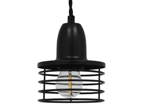 GLOBOSTAR® MANHATTAN 01456 Μοντέρνο Κρεμαστό Φωτιστικό Οροφής με Ντουί 1 x E27 AC 220-240V IP20 - Μαύρο - Μ11 x Π11 x Υ14cm GLOBOSTAR® MANHATTAN 01456 Μοντέρνο Κρεμαστό Φωτιστικό Οροφής με Ντουί 1 x E27 AC 220-240V IP20 - Μαύρο - Μ11 x Π11 x Υ14cm
