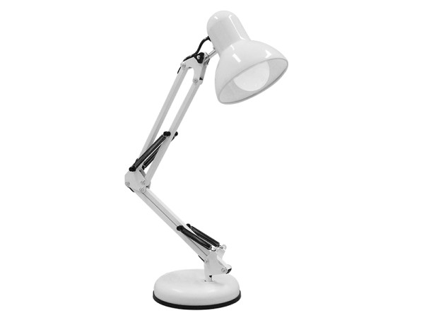GLOBOSTAR® DESK 01539 Μοντέρνο Επιτραπέζιο Φωτιστικό Πορτατίφ με Ντουί 1 x E27 AC 220-240V IP20 - Λευκό - Μ15 x Π15 x Υ67cm GLOBOSTAR® DESK 01539 Μοντέρνο Επιτραπέζιο Φωτιστικό Πορτατίφ με Ντουί 1 x E27 AC 220-240V IP20 - Λευκό - Μ15 x Π15 x Υ67cm