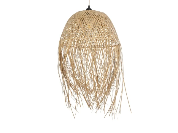 GLOBOSTAR® MANILA 01714 Boho Κρεμαστό Φωτιστικό Οροφής με Ντουί 1 x E27 AC 220-240V IP20 - Μπεζ - Μ45 x Π45 x Υ60cm GLOBOSTAR® MANILA 01714 Boho Κρεμαστό Φωτιστικό Οροφής με Ντουί 1 x E27 AC 220-240V IP20 - Μπεζ - Μ45 x Π45 x Υ60cm