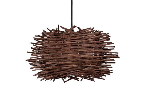 GLOBOSTAR® MINORCA 01732 Boho Κρεμαστό Φωτιστικό Οροφής με Ντουί 1 x E27 AC 220-240V IP20 - Καφέ - Μ30 x Π30 x Υ18cm GLOBOSTAR® MINORCA 01732 Boho Κρεμαστό Φωτιστικό Οροφής με Ντουί 1 x E27 AC 220-240V IP20 - Καφέ - Μ30 x Π30 x Υ18cm