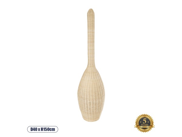 GLOBOSTAR® PARADIS 01845 Boho Επιδαπέδιο Φωτιστικό με Ντουί 1 x E27 AC 220-240V IP20 - Μπεζ - Μ40 x Π40 x Υ150cm GLOBOSTAR® PARADIS 01845 Boho Επιδαπέδιο Φωτιστικό με Ντουί 1 x E27 AC 220-240V IP20 - Μπεζ - Μ40 x Π40 x Υ150cm