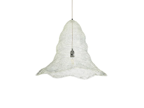 GLOBOSTAR® KENTUCKY 01892 Vintage Κρεμαστό Φωτιστικό Οροφής με Ντουί 1 x E27 AC 220-240V IP20 - Λευκό - Μ60 x Π60 x Υ52cm GLOBOSTAR® KENTUCKY 01892 Vintage Κρεμαστό Φωτιστικό Οροφής με Ντουί 1 x E27 AC 220-240V IP20 - Λευκό - Μ60 x Π60 x Υ52cm