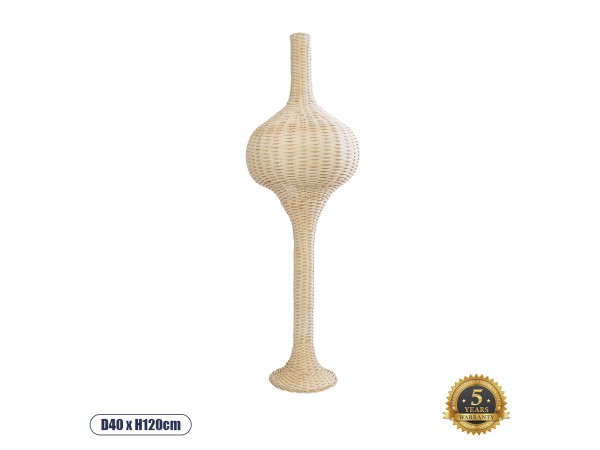 GLOBOSTAR® ALADDIN 02050 Boho Επιδαπέδιο Φωτιστικό με Ντουί 1 x E27 AC 220-240V IP20 - Μπεζ - Μ40 x Π40 x Υ120cm GLOBOSTAR® ALADDIN 02050 Boho Επιδαπέδιο Φωτιστικό με Ντουί 1 x E27 AC 220-240V IP20 - Μπεζ - Μ40 x Π40 x Υ120cm