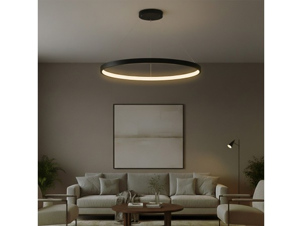 kelvo® NEMESIS KLV-101-0214 Κρεμαστό Φωτιστικό Οροφής LED 75W 7500lm 180° AC 220-240V IP20 Ρυθμιζόμενο Λευκό CCT με Χειριστήριο από 2700K έως 6000K Dimmable - Lumileds SMD Chip - Μαύρο Ματ - Μ100 x Π100 x Υ4cm - 3 Χρόνια Εγγύηση kelvo® NEMESIS KLV-101-0214 Κρεμαστό Φωτιστικό Οροφής LED 75W 7500lm 180° AC 220-240V IP20 Ρυθμιζόμενο Λευκό CCT με Χειριστήριο από 2700K έως 6000K Dimmable - Lumileds SMD Chip - Μαύρο Ματ - Μ100 x Π100 x Υ4cm - 3 Χρόνια Εγγύηση