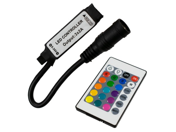 GloboStar® 73402 Ασύρματος LED RGB Controller με Χειριστήριο IR 5v (30w) 12v (72w) 24v (144w) GloboStar® 73402 Ασύρματος LED RGB Controller με Χειριστήριο IR 5v (30w) 12v (72w) 24v (144w)