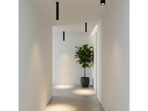 kelvo® DUCT KLV-101-0052 Φωτιστικό Downlight Σποτ για Λάμπα MR16 με Ντουί GU10 AC 220-240V IP20 - Μαύρο Ματ - Μ6 x Π6 x Υ45cm kelvo® DUCT KLV-101-0052 Φωτιστικό Downlight Σποτ για Λάμπα MR16 με Ντουί GU10 AC 220-240V IP20 - Μαύρο Ματ - Μ6 x Π6 x Υ45cm