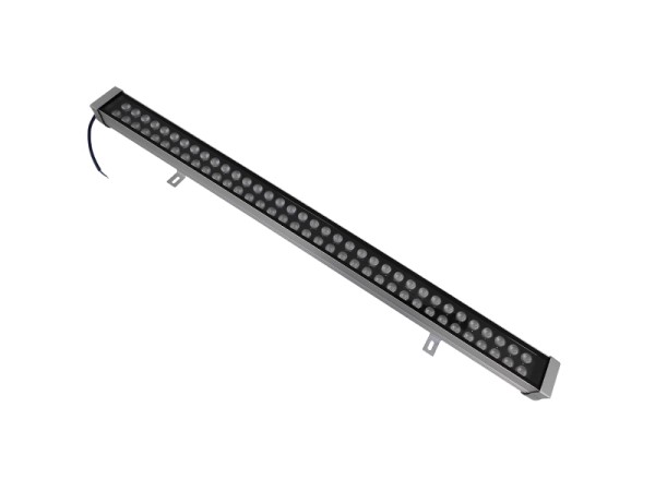GLOBOSTAR® WASHER-MOZA 05115 Μπάρα Φωτισμού Wall Washer LED 72W 8640lm 10-30° DC 24V Αδιάβροχο IP66 Πορτοκαλί 2200K Dimmable - Γκρι Ανθρακί - Μ100 x Π7.4 x Υ7cm - 3 Χρόνια Εγγύηση
