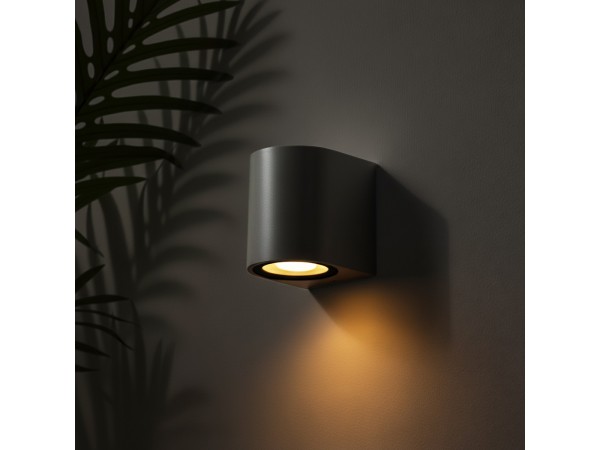 kelvo® MURANO KLV-101-0013 Φωτιστικό Τοίχου / Απλίκα για Λάμπα MR16 με Ντουί GU10 AC 220-240V Αδιάβροχο IP65 - Γκρι Ανθρακί Ματ - Μ8 x Π8 x Υ7cm kelvo® MURANO KLV-101-0013 Φωτιστικό Τοίχου / Απλίκα για Λάμπα MR16 με Ντουί GU10 AC 220-240V Αδιάβροχο IP65 - Γκρι Ανθρακί Ματ - Μ8 x Π8 x Υ7cm