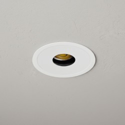 kelvo® PINADO KLV-101-0129 Χωνευτό Φωτιστικό Downlight Σποτ LED 7W 875lm 15° AC 220-240V IP20 Φυσικό Λευκό 4500K - Bridgelux COB Chip & TÜV SÜD Driver - Λευκό Ματ - Μ8.3 x Π8.3 x Υ8.2cm / Q7.3cm - 5 Χρόνια Εγγύηση