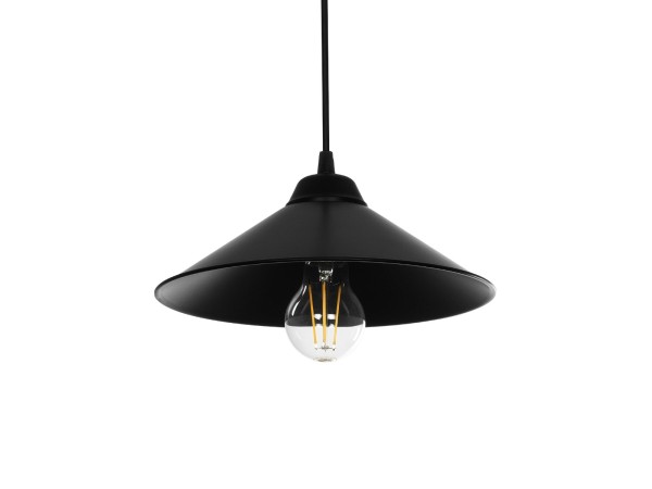 GLOBOSTAR® FONTE 203-0080 Μοντέρνο Κρεμαστό Φωτιστικό Οροφής με Ντουί 1 x E27 AC 220-240V IP20 - Μαύρο - Μ25.5 x Π25.5 x Υ10cm GLOBOSTAR® FONTE 203-0080 Μοντέρνο Κρεμαστό Φωτιστικό Οροφής με Ντουί 1 x E27 AC 220-240V IP20 - Μαύρο - Μ25.5 x Π25.5 x Υ10cm