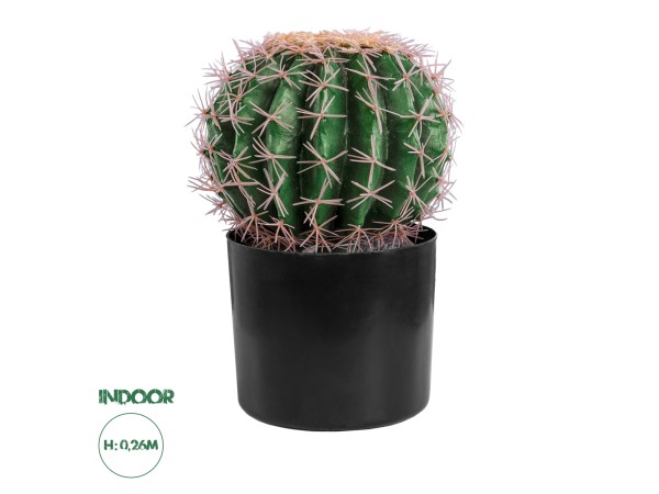 GloboStar® Artificial Garden FEROCACTUS 20092 Τεχνητό Διακοσμητικό Φυτό Φερόκακτος Υ26cm GloboStar® Artificial Garden FEROCACTUS 20092 Τεχνητό Διακοσμητικό Φυτό Φερόκακτος Υ26cm