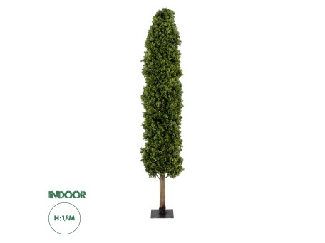 GloboStar® Artificial Garden BUXUS 20157 Τεχνητό Διακοσμητικό Φυτό Πυξός Υ180cm
