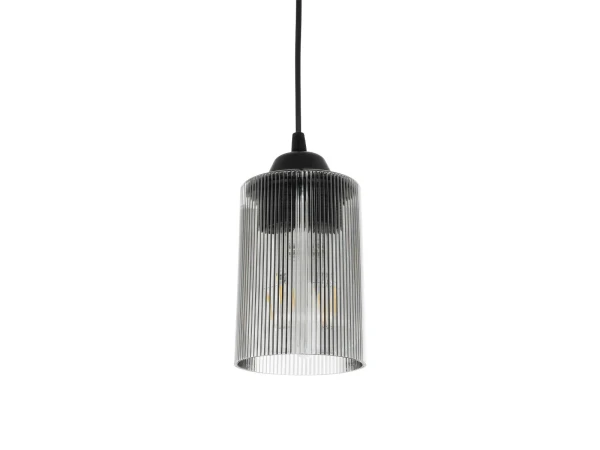 GLOBOSTAR® TORUS 203-0063 Μοντέρνο Κρεμαστό Φωτιστικό Οροφής με Ντουί 1 x E27 AC 220-240V IP20 - Μαύρο & Μαύρο Φιμέ - Μ10.5 x Π10.5 x Υ18.5cm GLOBOSTAR® TORUS 203-0063 Μοντέρνο Κρεμαστό Φωτιστικό Οροφής με Ντουί 1 x E27 AC 220-240V IP20 - Μαύρο & Μαύρο Φιμέ - Μ10.5 x Π10.5 x Υ18.5cm