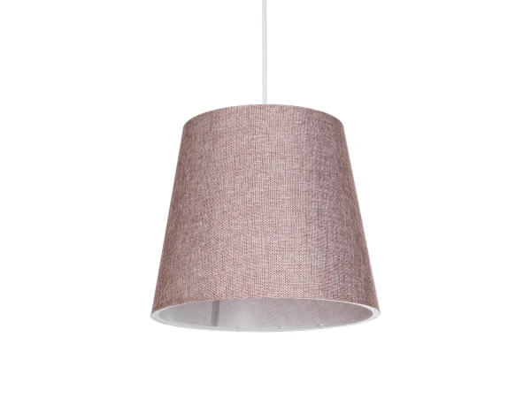 GLOBOSTAR® CONEY 203-0072 Μοντέρνο Κρεμαστό Φωτιστικό Οροφής με Ντουί 1 x E27 AC 220-240V IP20 - Ροζ - Μ26 x Π26 x Υ25cm