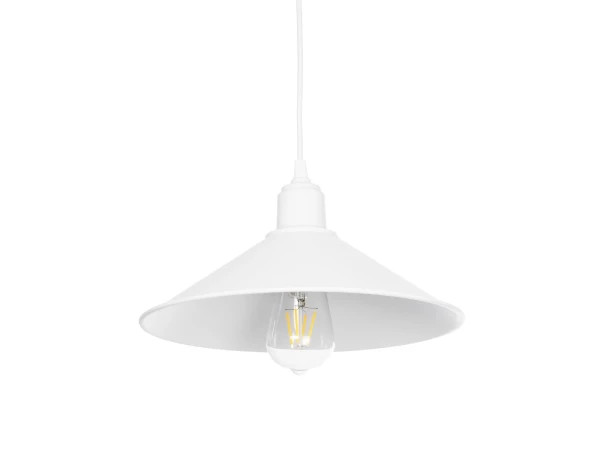 GLOBOSTAR® FERRO 203-0085 Μοντέρνο Κρεμαστό Φωτιστικό Οροφής με Ντουί 1 x E27 AC 220-240V IP20 - Λευκό - Μ30 x Π30 x Υ15cm GLOBOSTAR® FERRO 203-0085 Μοντέρνο Κρεμαστό Φωτιστικό Οροφής με Ντουί 1 x E27 AC 220-240V IP20 - Λευκό - Μ30 x Π30 x Υ15cm