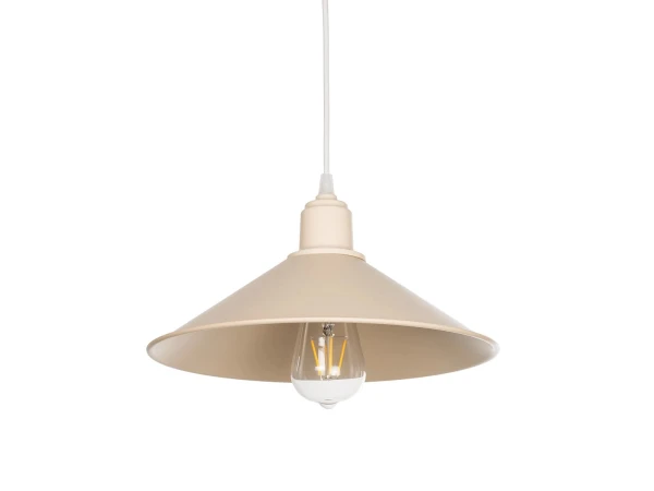 GLOBOSTAR® FERRO 203-0086 Μοντέρνο Κρεμαστό Φωτιστικό Οροφής με Ντουί 1 x E27 AC 220-240V IP20 - Μπεζ - Μ30 x Π30 x Υ15cm GLOBOSTAR® FERRO 203-0086 Μοντέρνο Κρεμαστό Φωτιστικό Οροφής με Ντουί 1 x E27 AC 220-240V IP20 - Μπεζ - Μ30 x Π30 x Υ15cm