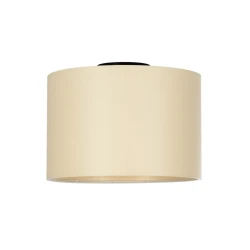 GLOBOSTAR® CILIO 203-0149 Μοντέρνο Φωτιστικό Οροφής με Ντουί 1 x E27 AC 220-240V IP20 - Λευκό - Μ30 x Π30 x Υ22cm