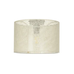 GLOBOSTAR® CILIO 203-0150 Μοντέρνο Φωτιστικό Οροφής με Ντουί 1 x E27 AC 220-240V IP20 - Λευκό - Μ30 x Π30 x Υ22cm