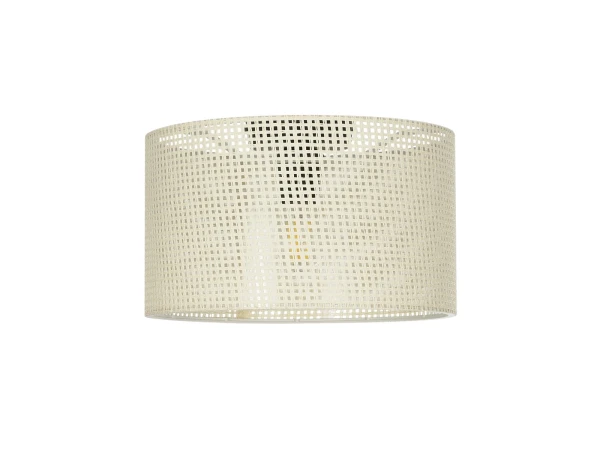 GLOBOSTAR® CILIO 203-0155 Μοντέρνο Φωτιστικό Οροφής με Ντουί 1 x E27 AC 220-240V IP20 - Λευκό - Μ38 x Π38 x Υ23cm