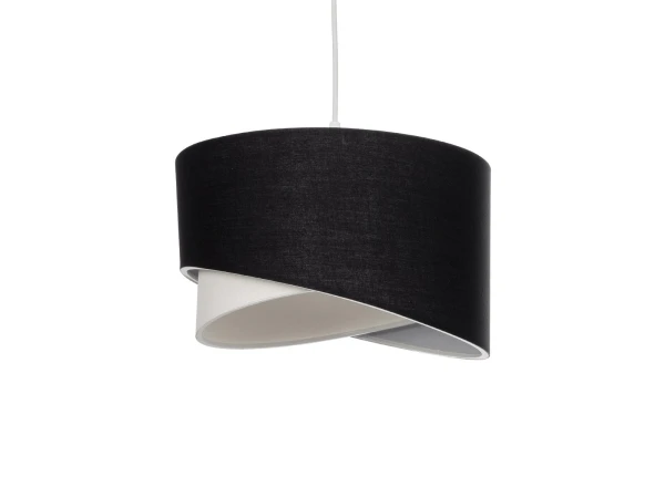GLOBOSTAR® LILI 203-0176 Μοντέρνο Κρεμαστό Φωτιστικό Οροφής με Ντουί 1 x E27 AC 220-240V IP20 - Μαύρο & Λευκό - Μ30 x Π30 x Υ22cm GLOBOSTAR® LILI 203-0176 Μοντέρνο Κρεμαστό Φωτιστικό Οροφής με Ντουί 1 x E27 AC 220-240V IP20 - Μαύρο & Λευκό - Μ30 x Π30 x Υ22cm