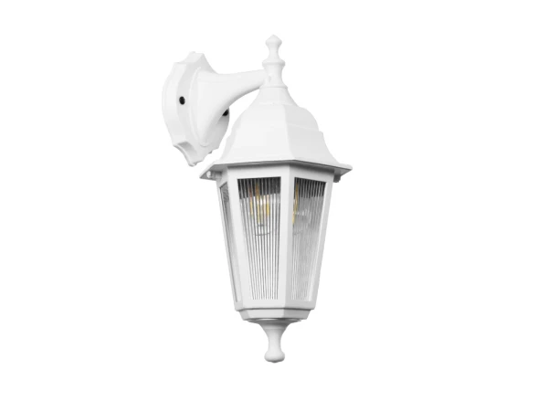 GLOBOSTAR® VITRO 203-0201 Vintage Φωτιστικό Τοίχου - Απλίκα με Ντουί 1 x E27 AC 220-240V IP44 - Λευκό - Μ17 x Π20 x Υ36cm GLOBOSTAR® VITRO 203-0201 Vintage Φωτιστικό Τοίχου - Απλίκα με Ντουί 1 x E27 AC 220-240V IP44 - Λευκό - Μ17 x Π20 x Υ36cm
