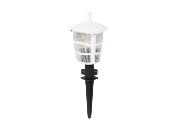 GloboStar® ZARDIN 203-0241 Vintage Καρφωτό Φωτιστικό Φαναράκι Μονόφωτο 1 x E27 IP44 Λευκό & Διάφανο Πλαστικό - Μ17 x Π17 x Υ50cm GloboStar® ZARDIN 203-0241 Vintage Καρφωτό Φωτιστικό Φαναράκι Μονόφωτο 1 x E27 IP44 Λευκό & Διάφανο Πλαστικό - Μ17 x Π17 x Υ50cm