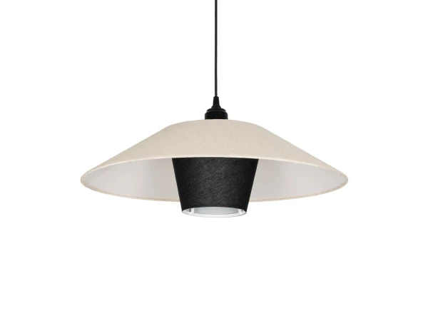 GLOBOSTAR® STORM 203-0293 Μοντέρνο Κρεμαστό Φωτιστικό Οροφής με Ντουί 1 x E27 AC 220-240V IP20 - Μαύρο & Λευκό - Μ50 x Π50 x Υ24cm GLOBOSTAR® STORM 203-0293 Μοντέρνο Κρεμαστό Φωτιστικό Οροφής με Ντουί 1 x E27 AC 220-240V IP20 - Μαύρο & Λευκό - Μ50 x Π50 x Υ24cm