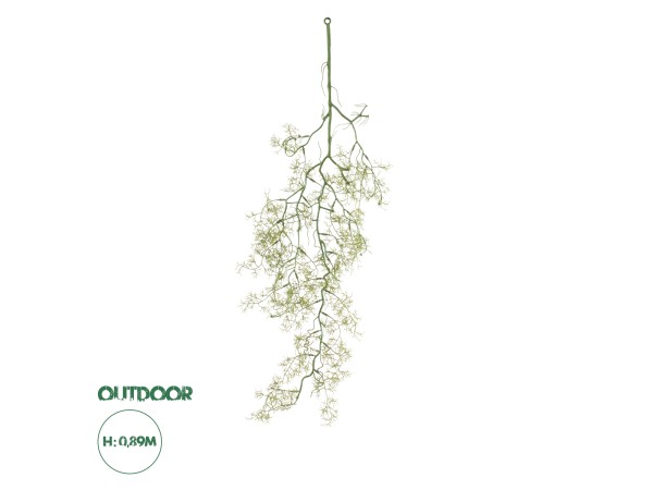 GloboStar® Artificial Garden EUCALYPTUS HANGING BRANCH 20409 Τεχνητό Διακοσμητικό Κρεμαστό Φυτό Ευκάλυπτος Υ89cm