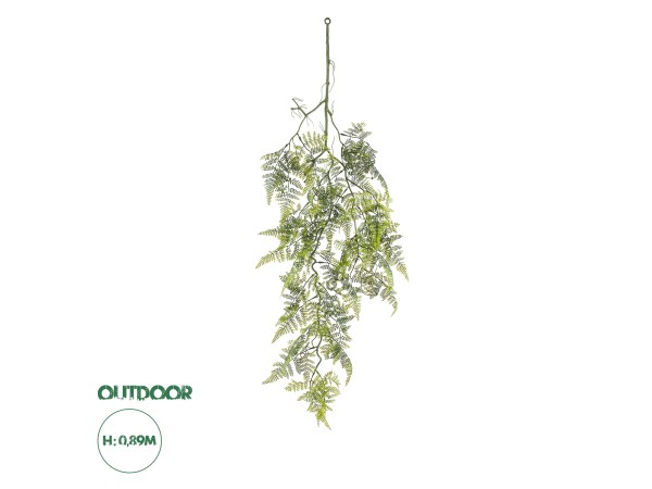 GloboStar® Artificial Garden FERN HANGING BRANCH 20410 Τεχνητό Διακοσμητικό Κρεμαστό Φυτό Φτέρη Υ89cm GloboStar® Artificial Garden FERN HANGING BRANCH 20410 Τεχνητό Διακοσμητικό Κρεμαστό Φυτό Φτέρη Υ89cm