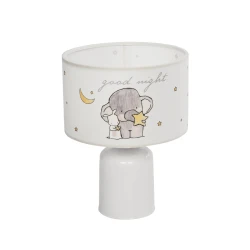 GLOBOSTAR® ELEPHANT 204-0025 Παιδικό Επιτραπέζιο Φωτιστικό Πορτατίφ με Ντουί 1 x E27 AC 220-240V IP20 - Πολύχρωμο - Μ24 x Π24 x Υ32cm
