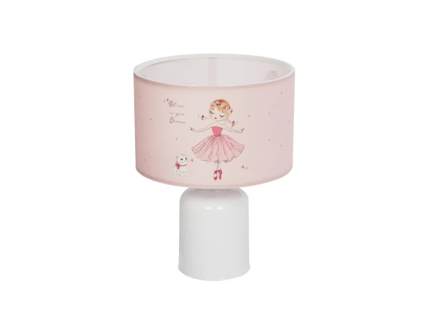 GLOBOSTAR® BALLERINA 204-0029 Παιδικό Επιτραπέζιο Φωτιστικό Πορτατίφ με Ντουί 1 x E27 AC 220-240V IP20 - Πολύχρωμο - Μ24 x Π24 x Υ32cm GLOBOSTAR® BALLERINA 204-0029 Παιδικό Επιτραπέζιο Φωτιστικό Πορτατίφ με Ντουί 1 x E27 AC 220-240V IP20 - Πολύχρωμο - Μ24 x Π24 x Υ32cm