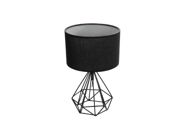 GLOBOSTAR® DIAMOND 204-0083 Μοντέρνο Επιτραπέζιο Φωτιστικό Πορτατίφ με Ντουί 1 x E27 AC 220-240V IP20 - Μαύρο - Μ24,5 x Π24,5 x Υ40cm GLOBOSTAR® DIAMOND 204-0083 Μοντέρνο Επιτραπέζιο Φωτιστικό Πορτατίφ με Ντουί 1 x E27 AC 220-240V IP20 - Μαύρο - Μ24,5 x Π24,5 x Υ40cm
