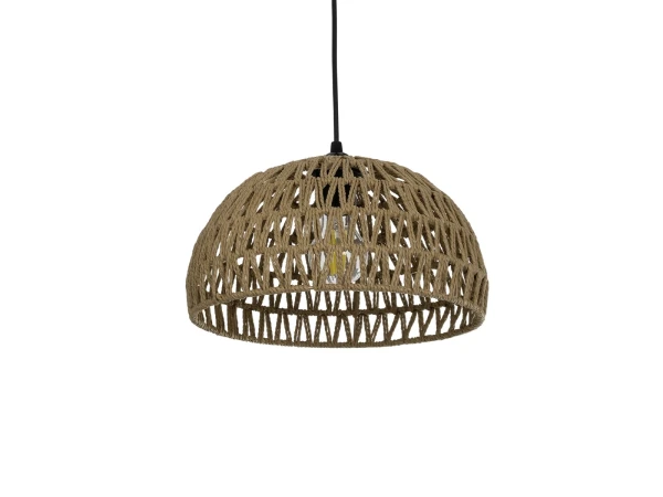 GLOBOSTAR® DARIO 204-0167 Boho Κρεμαστό Φωτιστικό Οροφής με Ντουί 1 x E27 AC 220-240V IP20 - Μπεζ - Μ30 x Π30 x Υ19cm GLOBOSTAR® DARIO 204-0167 Boho Κρεμαστό Φωτιστικό Οροφής με Ντουί 1 x E27 AC 220-240V IP20 - Μπεζ - Μ30 x Π30 x Υ19cm