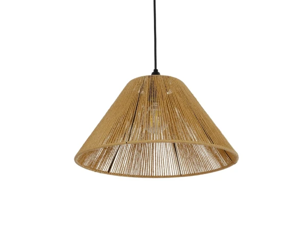 GLOBOSTAR® HATA 205-0036 Boho Κρεμαστό Φωτιστικό Οροφής με Ντουί 1 x E27 AC 220-240V IP20 - Μπεζ - M35 x Π35 x Υ21cm GLOBOSTAR® HATA 205-0036 Boho Κρεμαστό Φωτιστικό Οροφής με Ντουί 1 x E27 AC 220-240V IP20 - Μπεζ - M35 x Π35 x Υ21cm