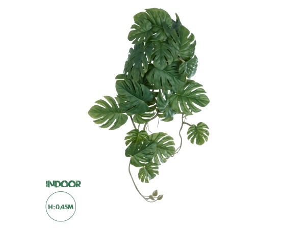 GloboStar® Artificial Garden MONSTERA HANGING PLANT 20605 - Τεχνητό Διακοσμητικό Κρεμαστό Φυτό Μονστέρα Υ45cm GloboStar® Artificial Garden MONSTERA HANGING PLANT 20605 - Τεχνητό Διακοσμητικό Κρεμαστό Φυτό Μονστέρα Υ45cm