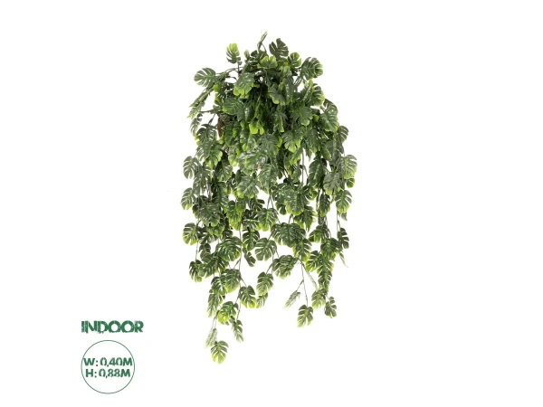 GloboStar® Artificial Garden MONSTERA HANGING PLANT 20633 Τεχνητό Κρεμαστό Διακοσμητικό Φυτό Φτέρης Π40 x Μ40 x Y88cm GloboStar® Artificial Garden MONSTERA HANGING PLANT 20633 Τεχνητό Κρεμαστό Διακοσμητικό Φυτό Φτέρης Π40 x Μ40 x Y88cm