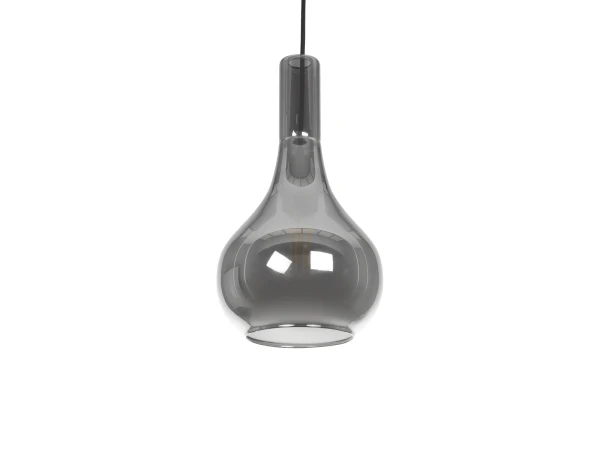 GLOBOSTAR® ΤΟΝΕ 206-0034 Μοντέρνο Κρεμαστό Φωτιστικό Οροφής με Ντουί 1 x E27 AC 220-240V IP20 - Μαύρο Φιμέ - Μ20 x Π20 x Υ36cm GLOBOSTAR® ΤΟΝΕ 206-0034 Μοντέρνο Κρεμαστό Φωτιστικό Οροφής με Ντουί 1 x E27 AC 220-240V IP20 - Μαύρο Φιμέ - Μ20 x Π20 x Υ36cm