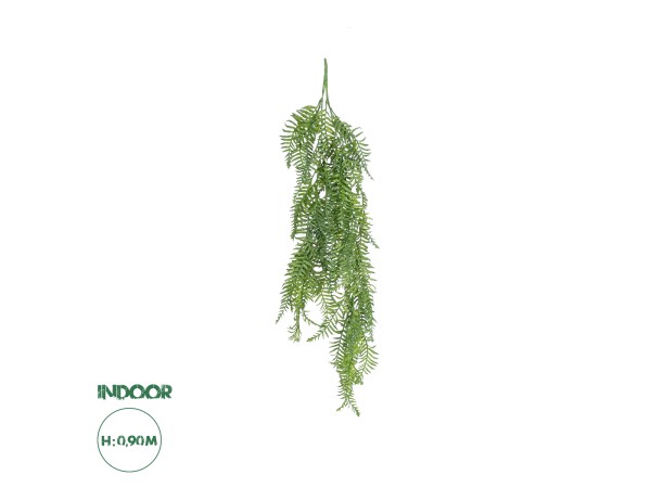 GloboStar® Artificial Garden HANGING FERN 20861 Τεχνητό Διακοσμητικό Κρεμαστό Φυτό Φτέρη Μ28 x Π15 x Υ90cm GloboStar® Artificial Garden HANGING FERN 20861 Τεχνητό Διακοσμητικό Κρεμαστό Φυτό Φτέρη Μ28 x Π15 x Υ90cm