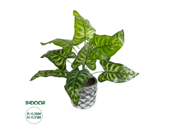 GloboStar® Artificial Garden PEACOCK 20888 Τεχνητό Διακοσμητικό Φυτό Παγώνι Φ38 x Υ33cm GloboStar® Artificial Garden PEACOCK 20888 Τεχνητό Διακοσμητικό Φυτό Παγώνι Φ38 x Υ33cm