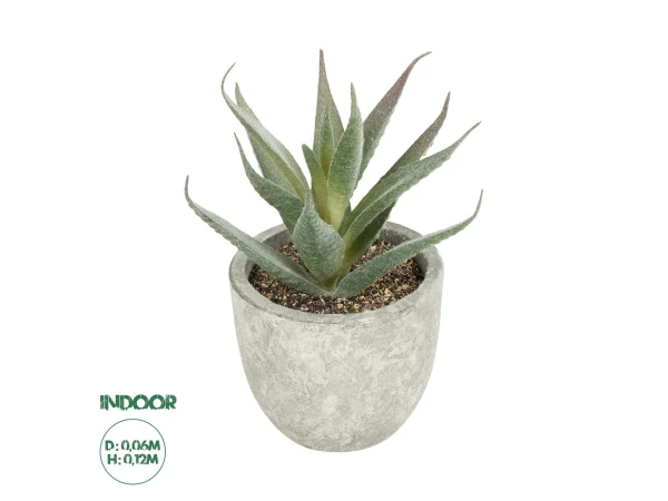 GloboStar® Artificial Garden SUCCULENT ALOE 21022 Τεχνητό Διακοσμητικό Φυτό Αλόη Μ6 x Π6 x Υ12cm GloboStar® Artificial Garden SUCCULENT ALOE 21022 Τεχνητό Διακοσμητικό Φυτό Αλόη Μ6 x Π6 x Υ12cm
