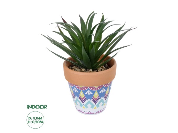 GloboStar® Artificial Garden SUCCULENT SANSEVIERIA POTTED PLANT 21047 Διακοσμητικό Φυτό Σανσεβιέρια Φ16x Υ20cm GloboStar® Artificial Garden SUCCULENT SANSEVIERIA POTTED PLANT 21047 Διακοσμητικό Φυτό Σανσεβιέρια Φ16x Υ20cm
