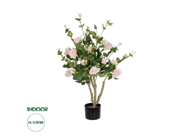 GloboStar® Artificial Garden LIGHT PINK ROSES 21071 Τεχνητό Διακοσμητικό Δέντρο Τριανταφυλλιά Μ50 x Π50 x Υ90cm GloboStar® Artificial Garden LIGHT PINK ROSES 21071 Τεχνητό Διακοσμητικό Δέντρο Τριανταφυλλιά Μ50 x Π50 x Υ90cm