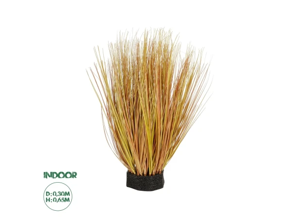 GloboStar® Artificial Garden GRASS BUSH 21171 Τεχνητό Διακοσμητικό Φυτό Θάμνος Γρασίδι Μ30 x Π20 x Υ65cm GloboStar® Artificial Garden GRASS BUSH 21171 Τεχνητό Διακοσμητικό Φυτό Θάμνος Γρασίδι Μ30 x Π20 x Υ65cm