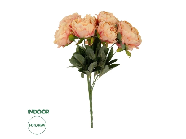 GloboStar® Artificial Garden PEONY FLOWER 21297 Τεχνητό Διακοσμητικό Μπουκέτο Κλαδιά Παιώνιας Μ35 x Π23 x Υ46cm GloboStar® Artificial Garden PEONY FLOWER 21297 Τεχνητό Διακοσμητικό Μπουκέτο Κλαδιά Παιώνιας Μ35 x Π23 x Υ46cm